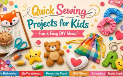 Quick Sewing Projects for Kids Fun, Easy & Creative Ideas for Young Makers