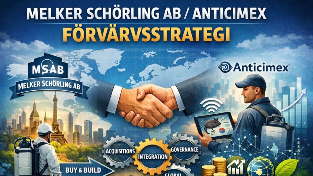 The Melker Schörling AB / Anticimex Förvärvsstrategi